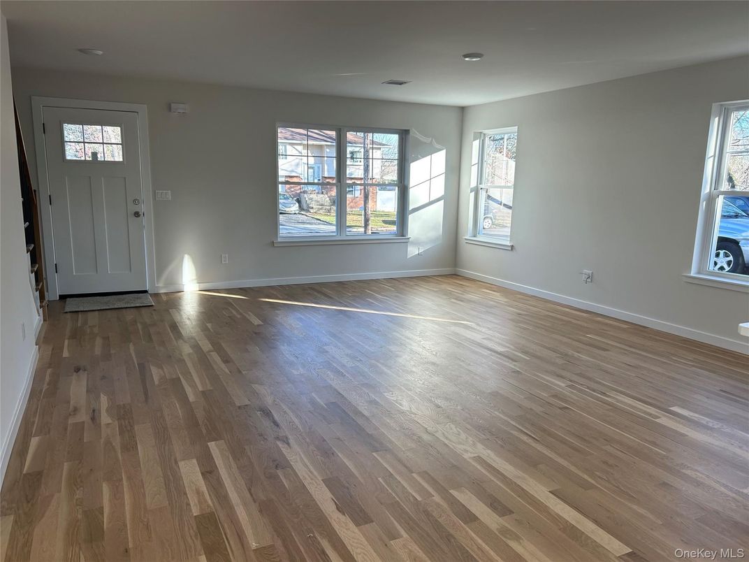 Empty room, Interior, Wood Texture Flooring