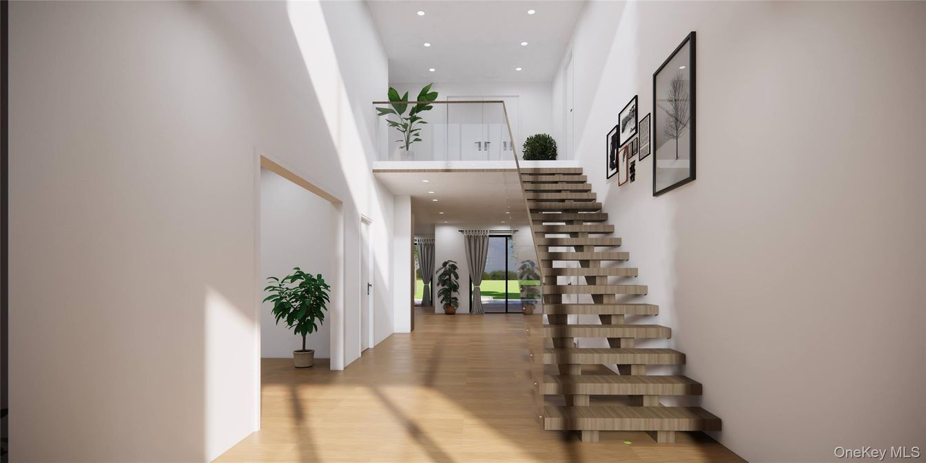 Interior, Recessed Lighting, Wood Texture Flooring