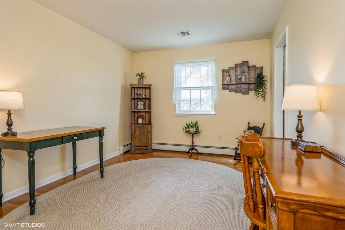 Home Office, Interior, Wood Texture Flooring