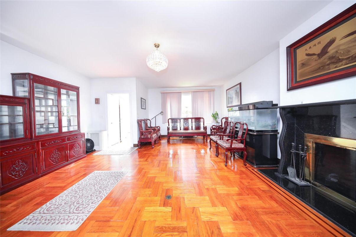 Chandelier, Fireplace, Interior, Living room, Wood Texture Flooring