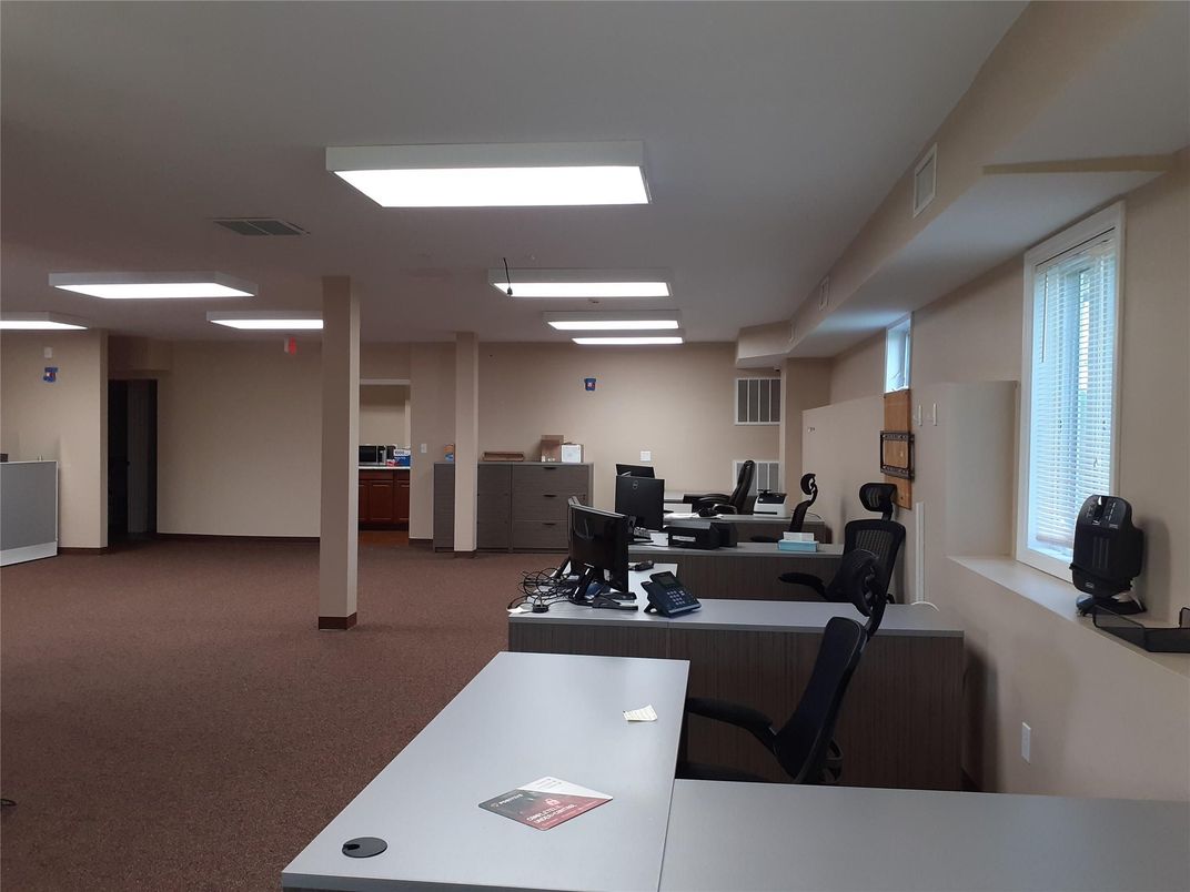 Home Office, Interior, Recessed Lighting