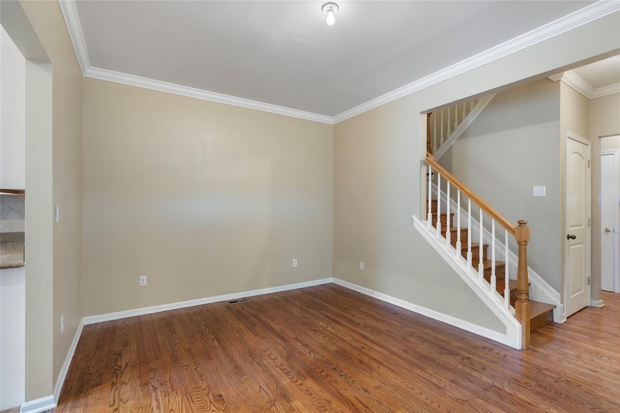 Empty room, Interior, Wood Texture Flooring