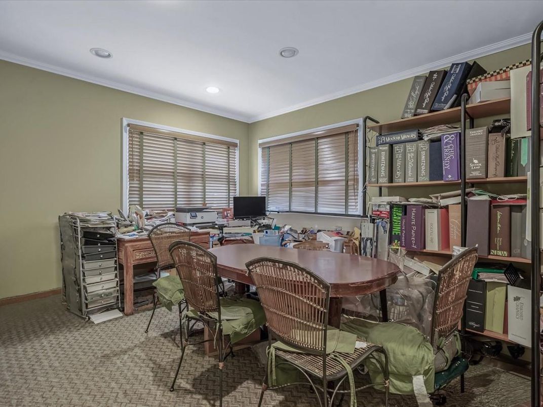 Home Office, Interior, Recessed Lighting