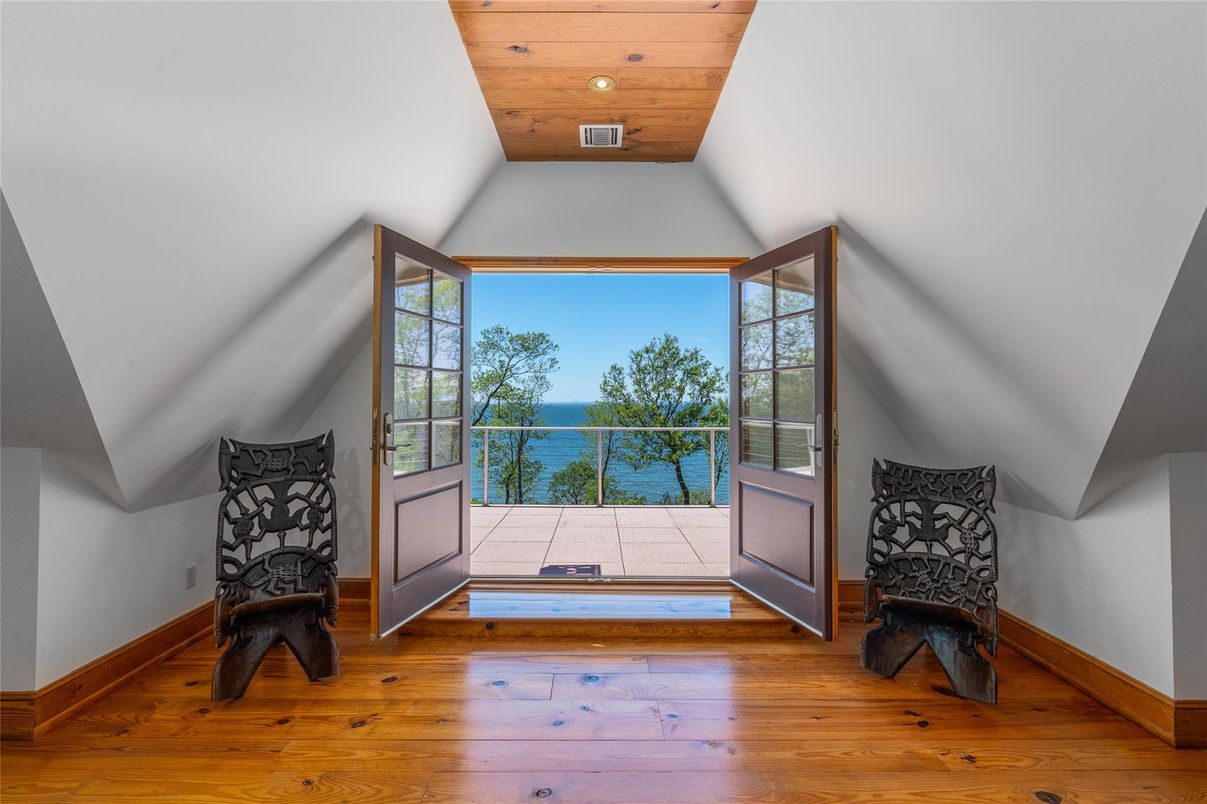 Interior, Recessed Lighting, Water, Wooden Ceilings, Wood Texture Flooring