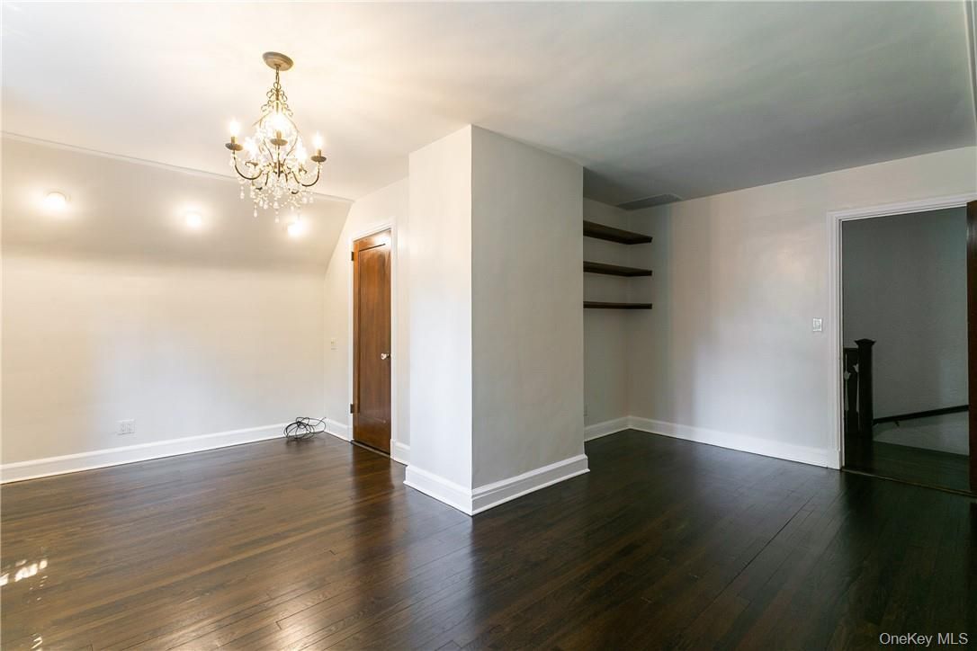 Chandelier, Empty room, Interior, Wood Texture Flooring