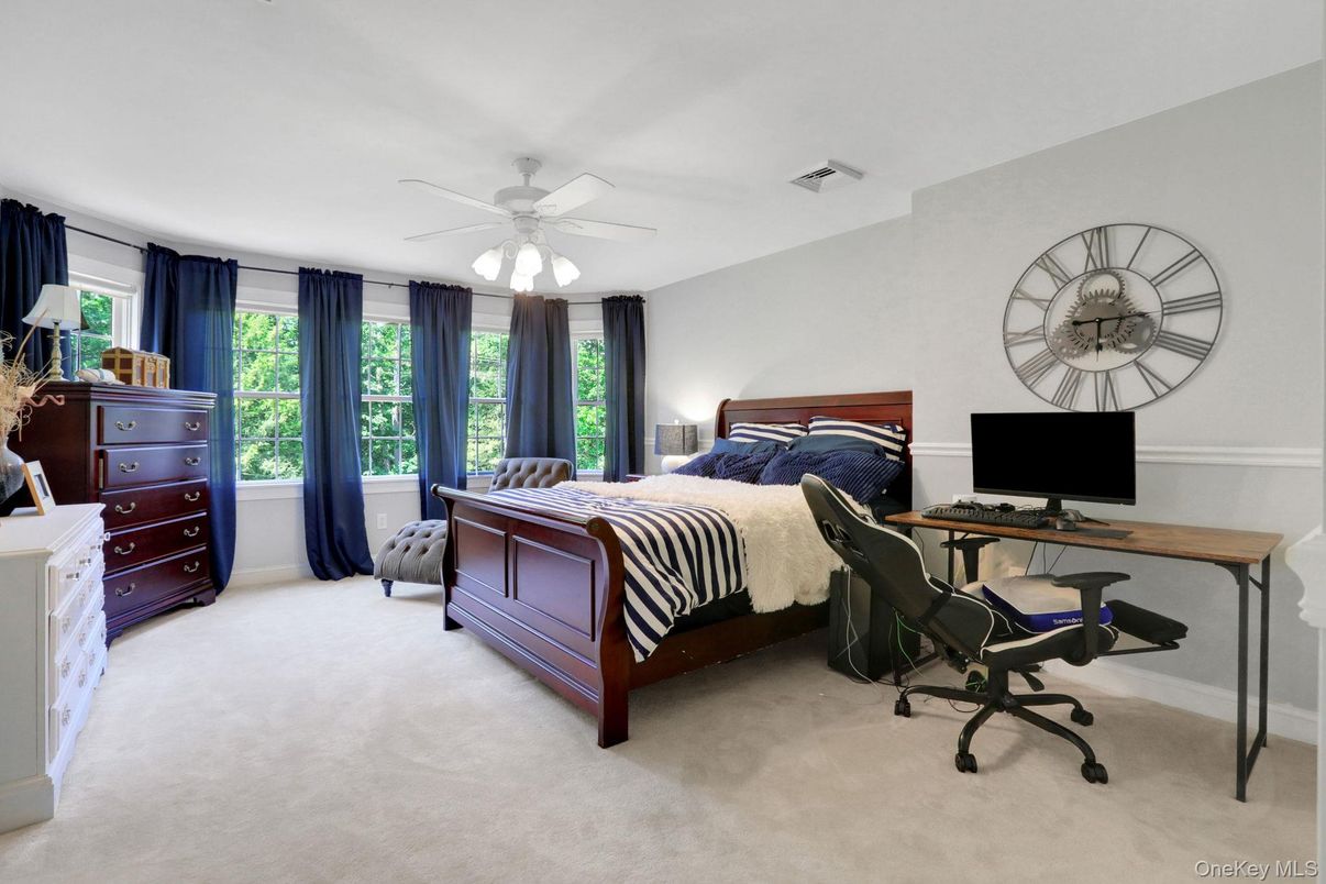 Bedroom, Home Office, Interior