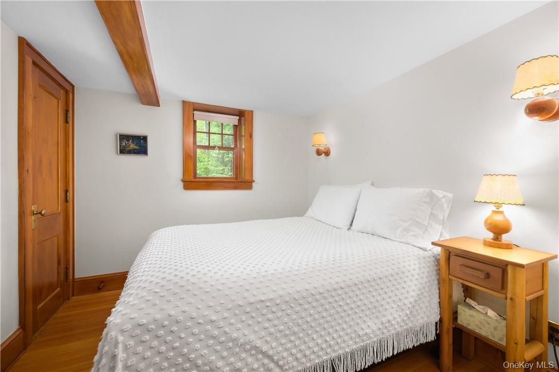 Bedroom, Interior, Wooden Beams, Wood Texture Flooring