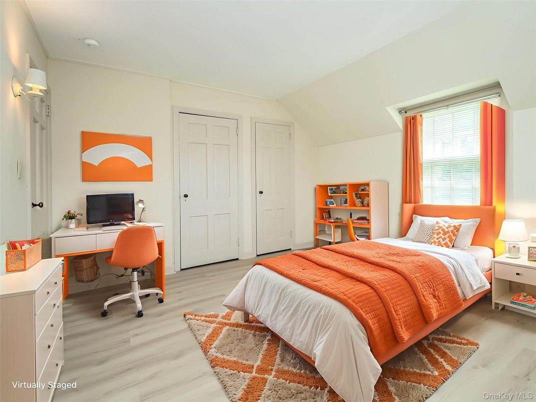 Bedroom, Home Office, Interior, Wood Texture Flooring