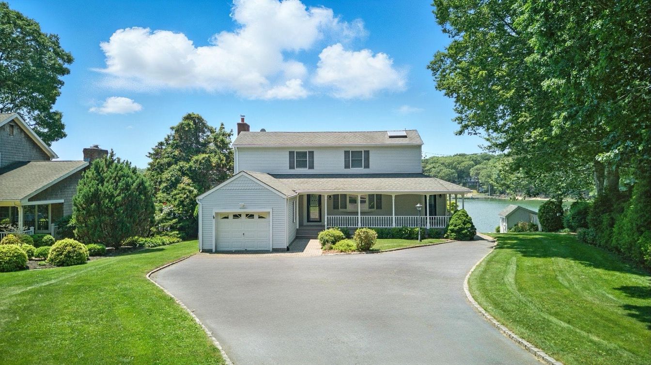 Attached, Backyard, Exterior, Facade, Farmhouse