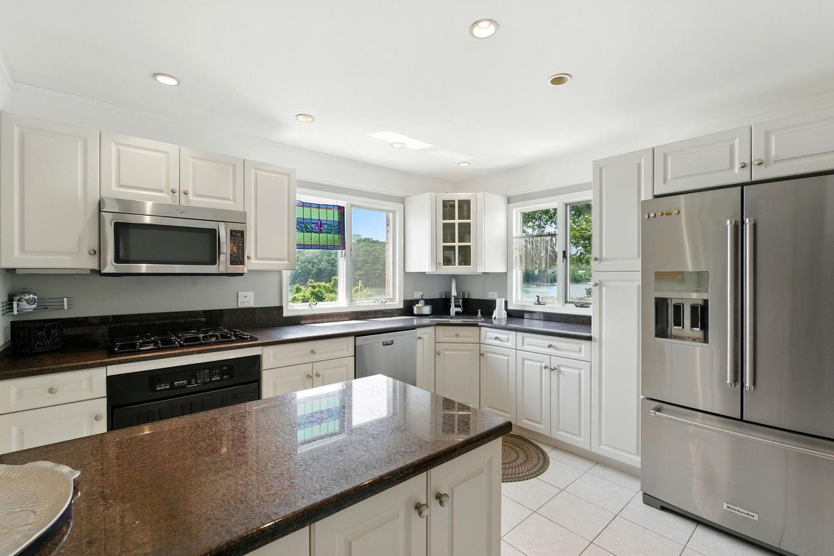 Interior, Kitchen, Recessed Lighting, Stainless Steel Appliances