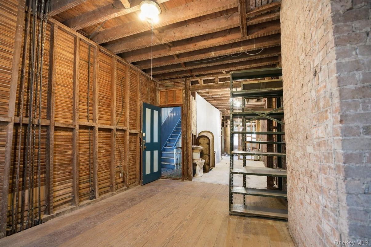 Interior, Stone Walls, Wooden Beams, Wood Texture Flooring, Wooden Walls