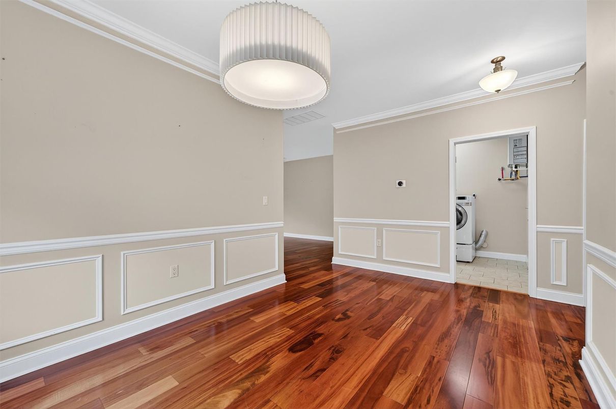 Bathroom, Empty room, Interior, Wood Texture Flooring