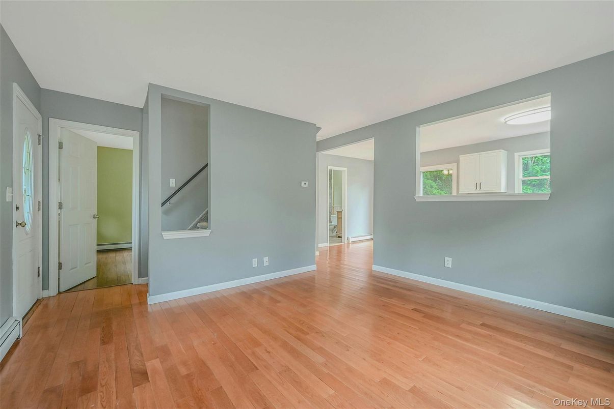 Empty room, Interior, Wood Texture Flooring