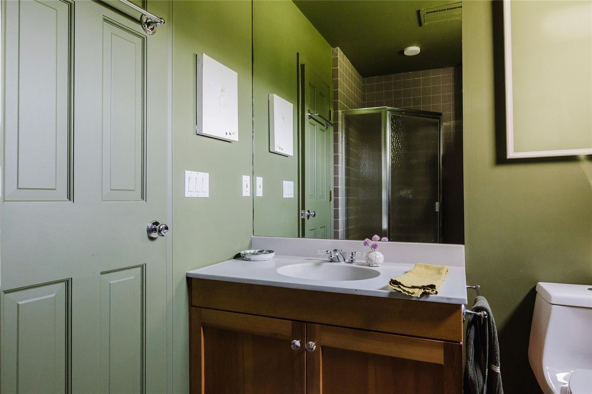 Bathroom, Glass Shower, Interior