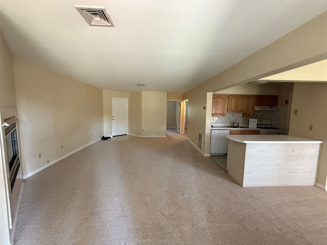 Empty room, Interior, Kitchen