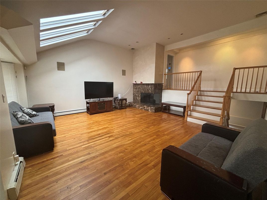 Fireplace, Interior, Wood Texture Flooring