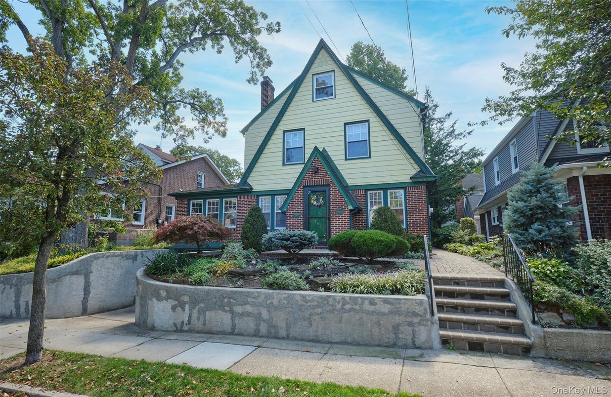 Exterior, Facade, Brick Facade, Tudor Revival