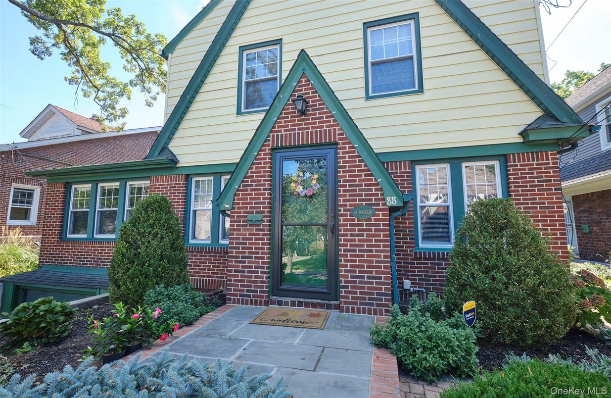 Exterior, Facade, Brick Facade, Tudor Revival