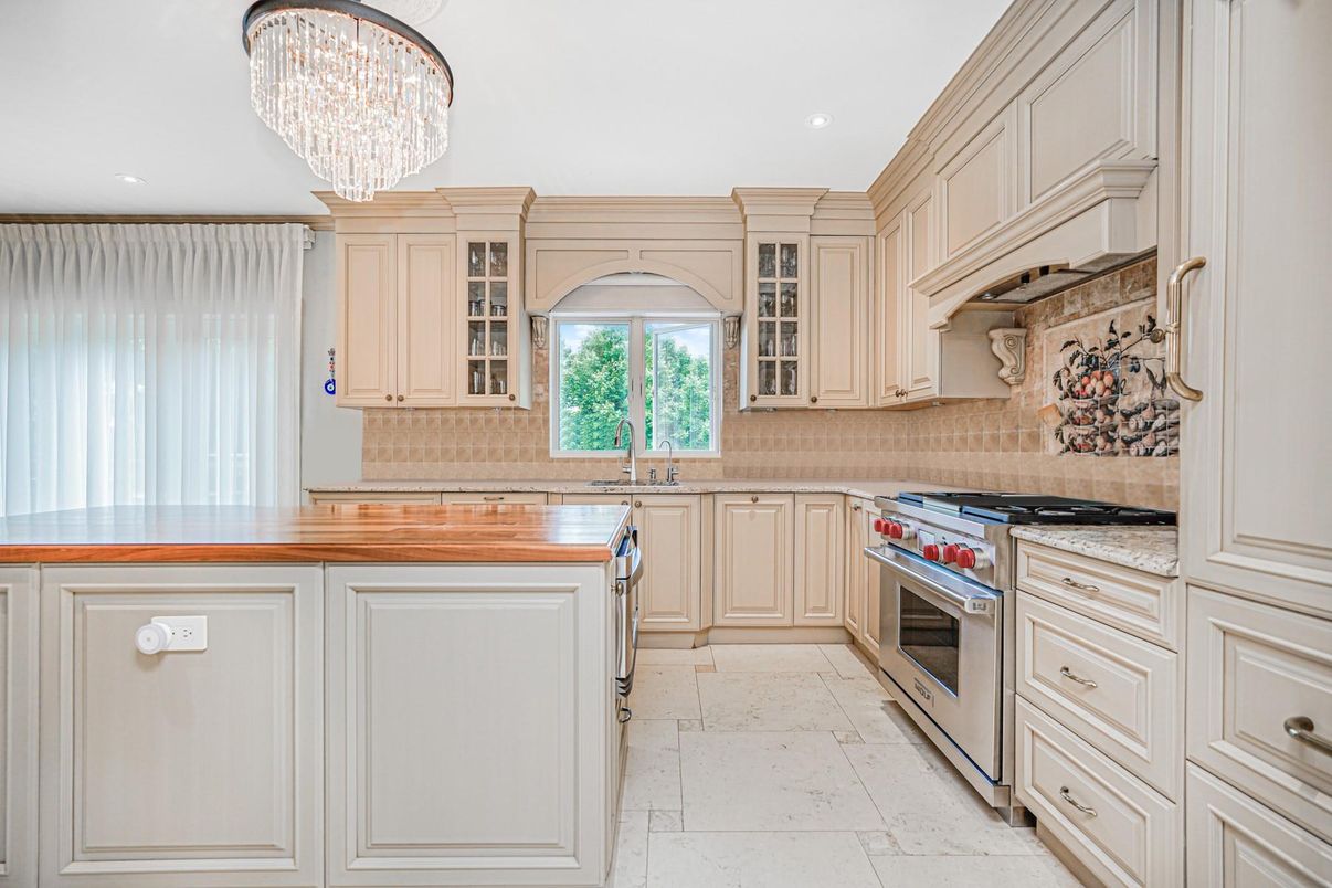 Chandelier, Interior, Kitchen, Recessed Lighting