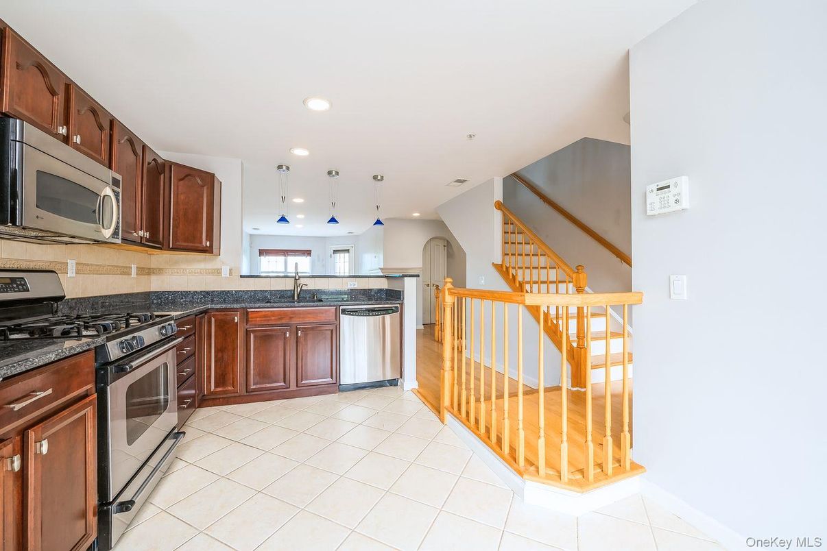 Interior, Kitchen, Recessed Lighting, Stainless Steel Appliances