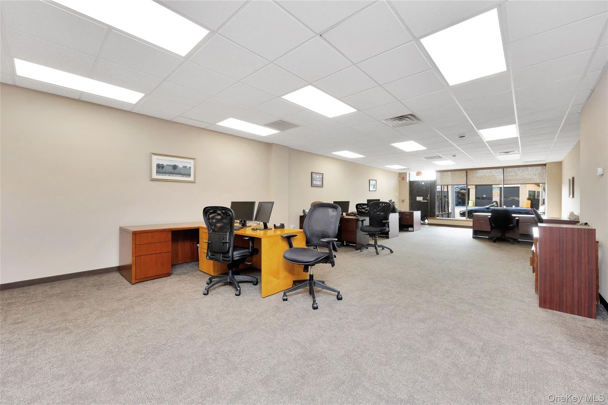 Home Office, Interior, Recessed Lighting