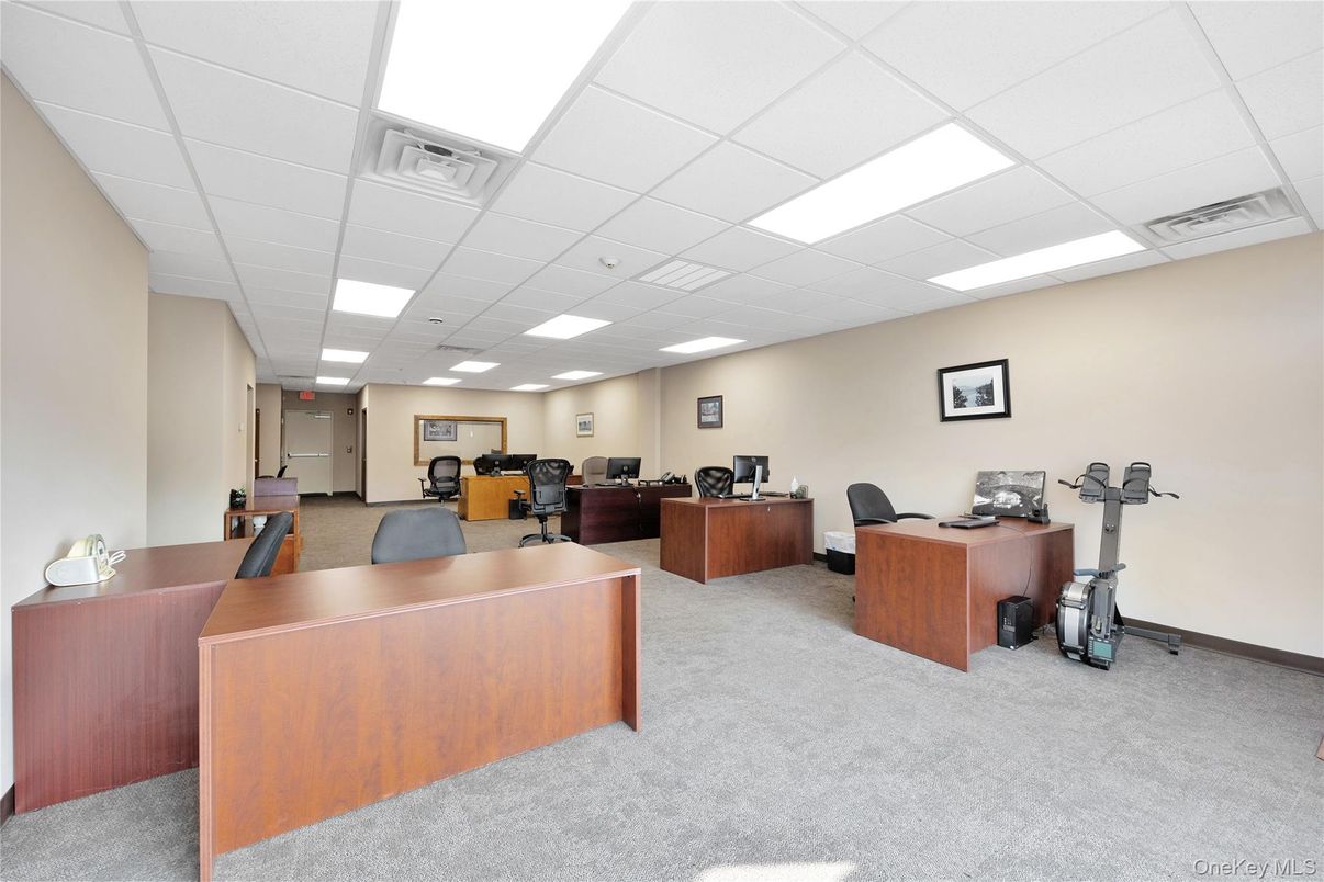 Home Office, Interior, Recessed Lighting