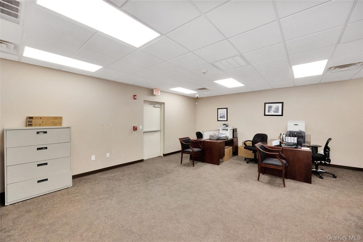 Home Office, Interior, Recessed Lighting