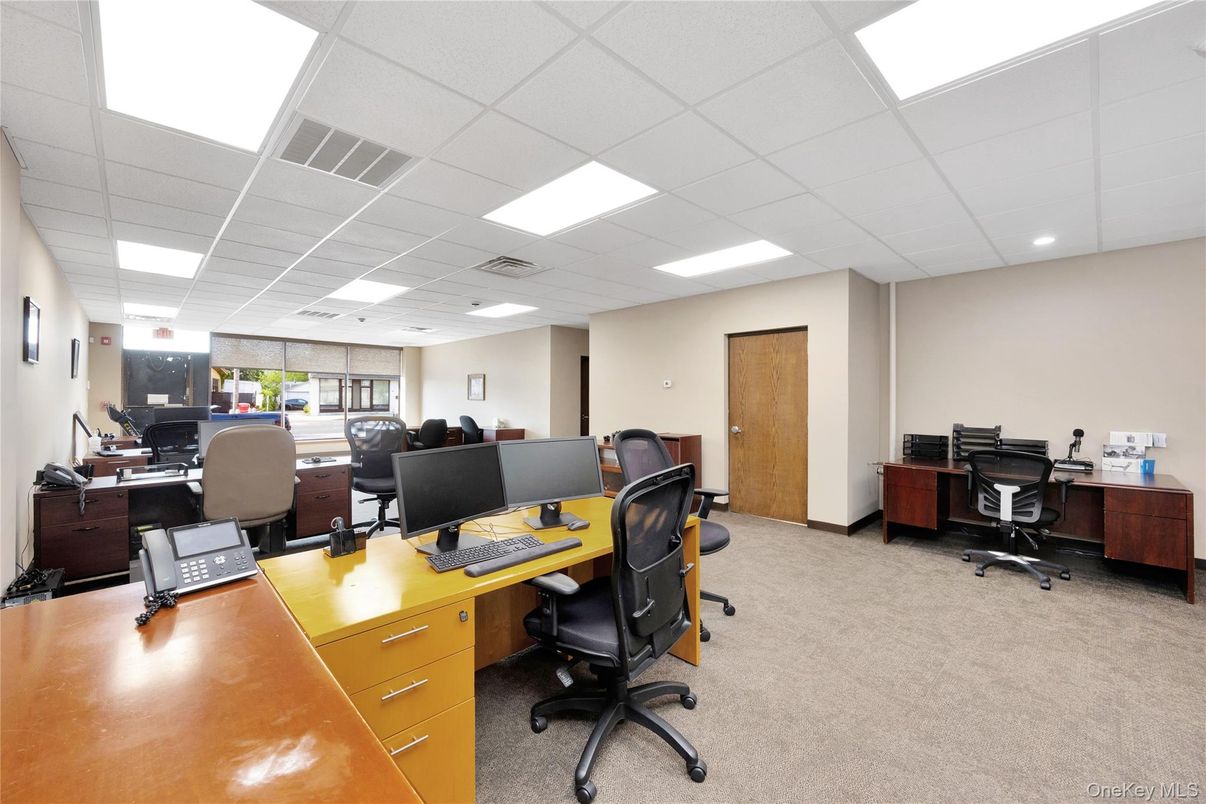 Home Office, Interior, Recessed Lighting