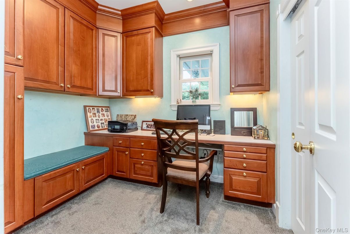 Home Office, Interior, Recessed Lighting