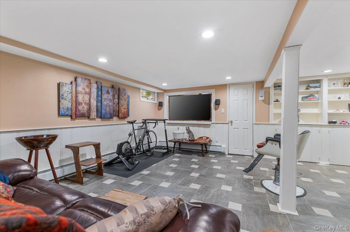 Fitness Equipment, Interior, Recessed Lighting