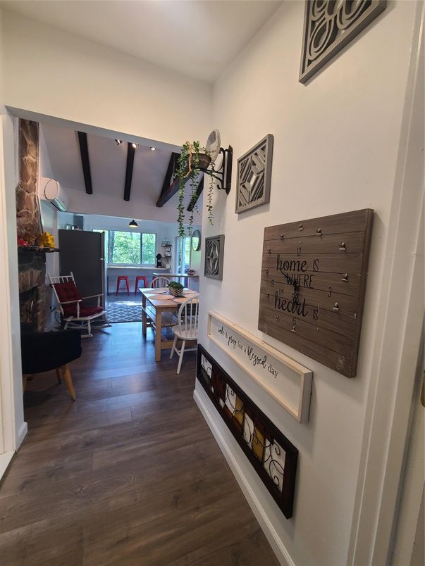 Dining room, Interior, Wood Texture Flooring