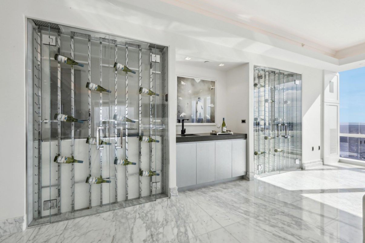 Interior, Marble, Recessed Lighting, Water, Wine Storage
