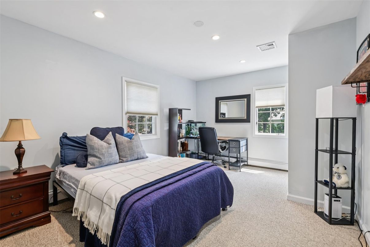 Bedroom, Home Office, Interior, Recessed Lighting