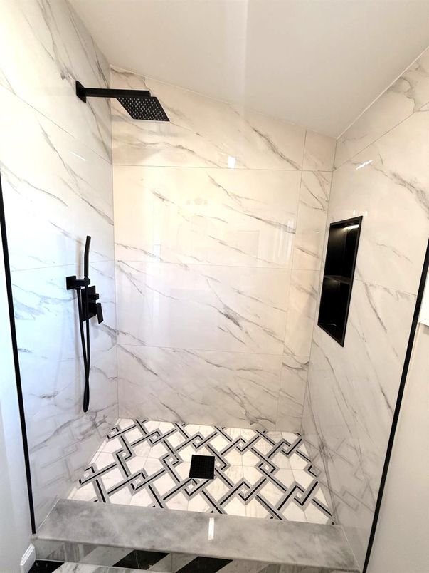 Bathroom, Interior, Marble Walls