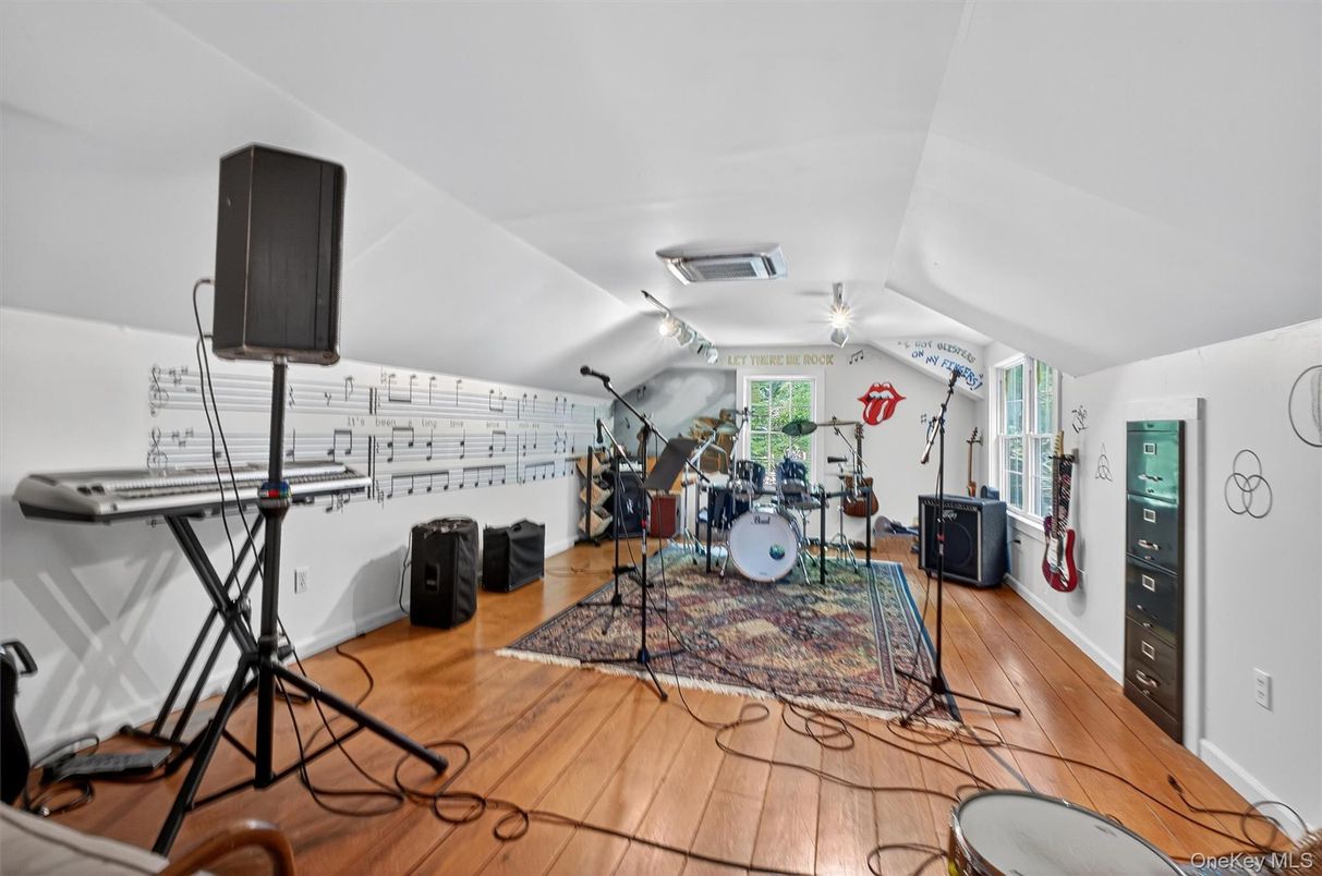Fitness Equipment, Interior, Wood Texture Flooring