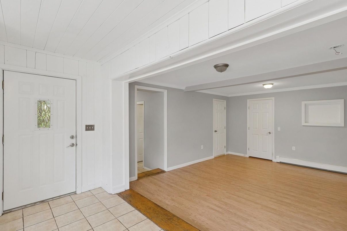 Empty room, Interior, Wood Texture Flooring