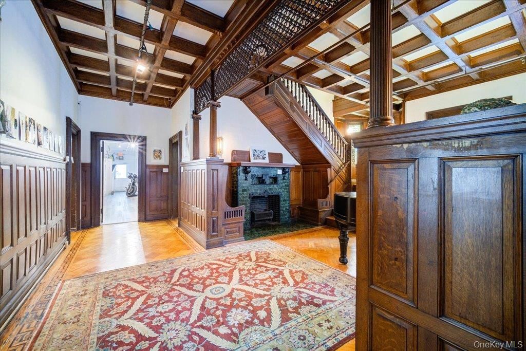 Fireplace, Interior, Wooden Beams, Wooden Ceilings, Wood Texture Flooring, Wooden Walls