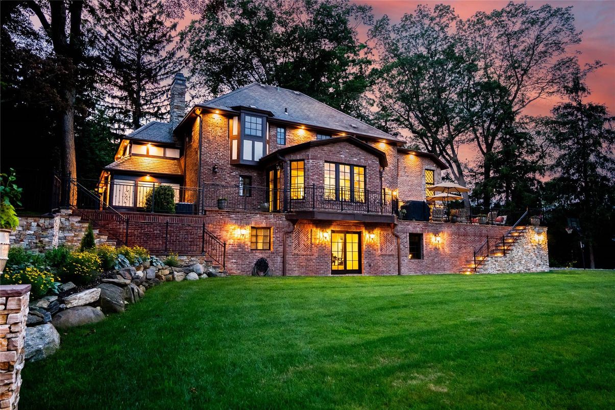 Backyard, Exterior, Facade, Brick Facade, Tudor Revival