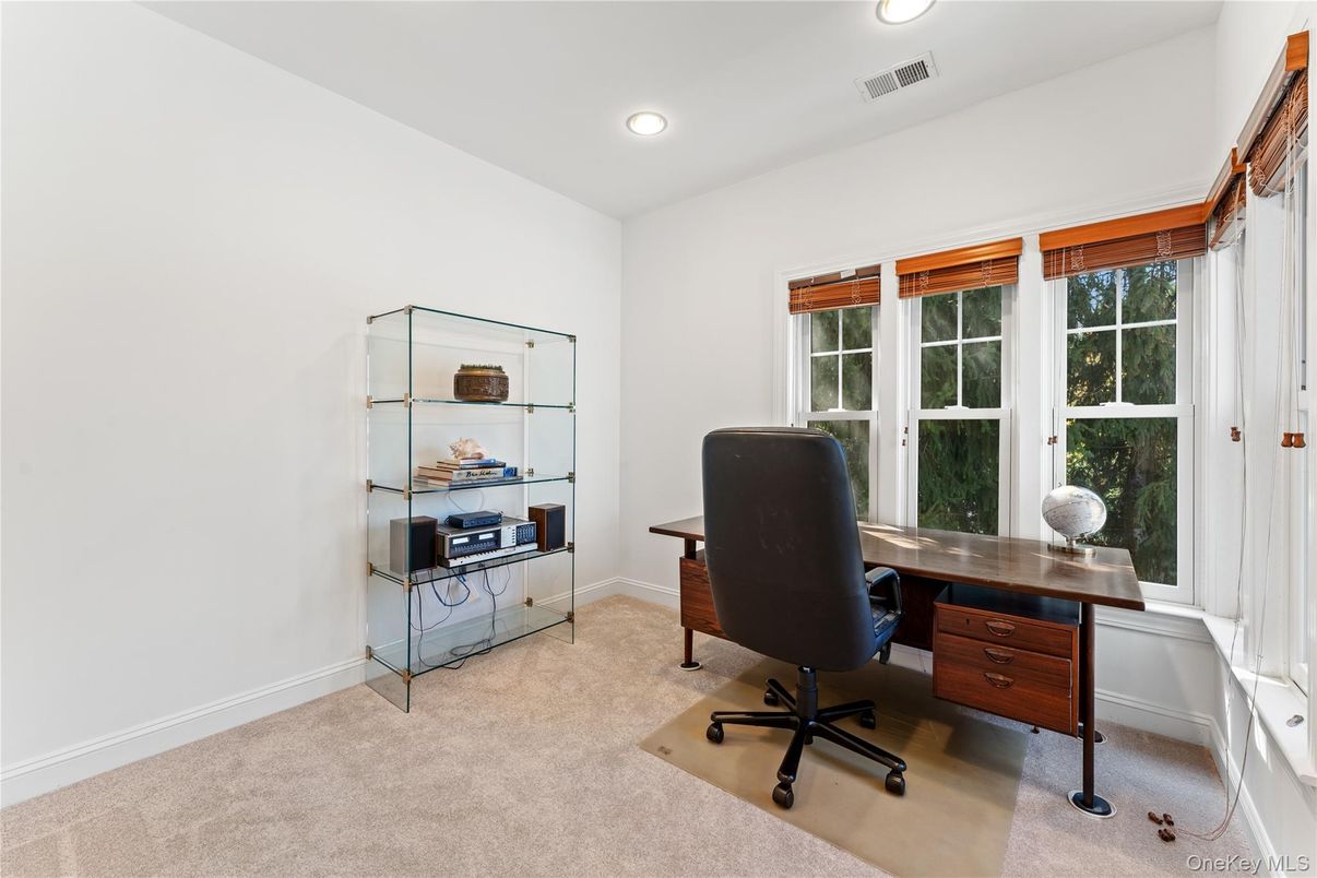 Home Office, Interior, Recessed Lighting