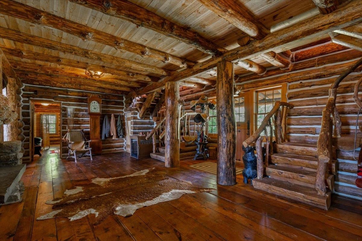Fireplace, Interior, Wooden Beams, Wooden Ceilings, Wood Texture Flooring, Wooden Walls