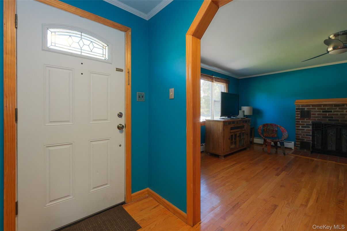 Fireplace, Interior, Wood Texture Flooring