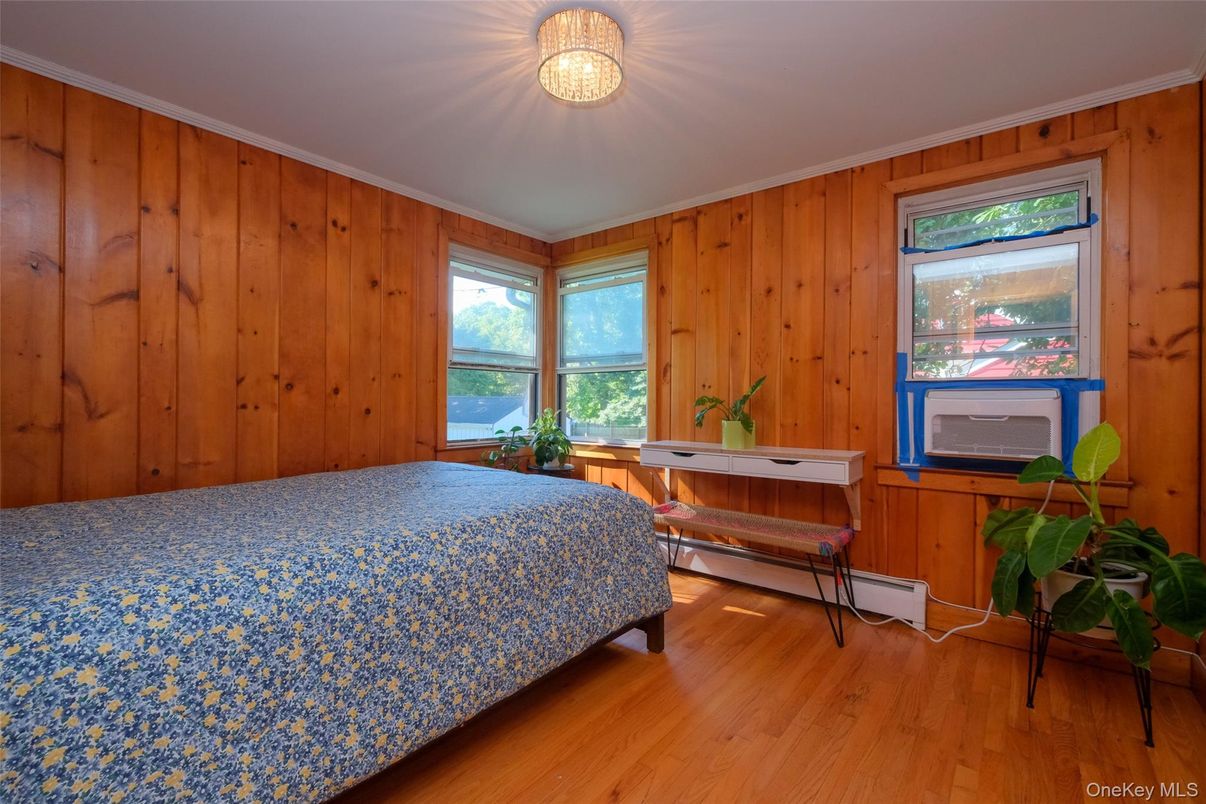 Bedroom, Interior, Wood Texture Flooring, Wooden Walls