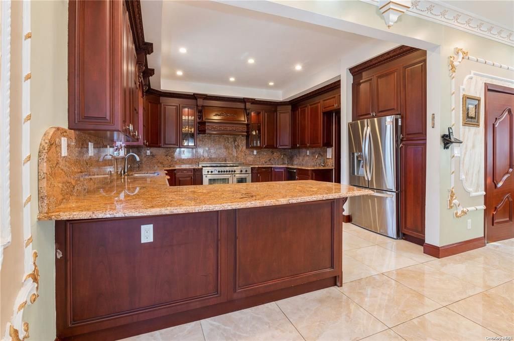 Interior, Kitchen, Recessed Lighting, Stainless Steel Appliances