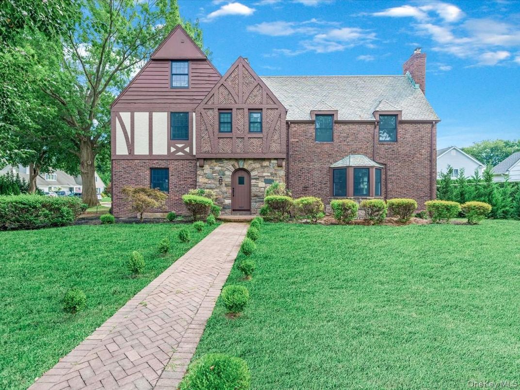 Exterior, Facade, Brick Facade, Tudor Revival