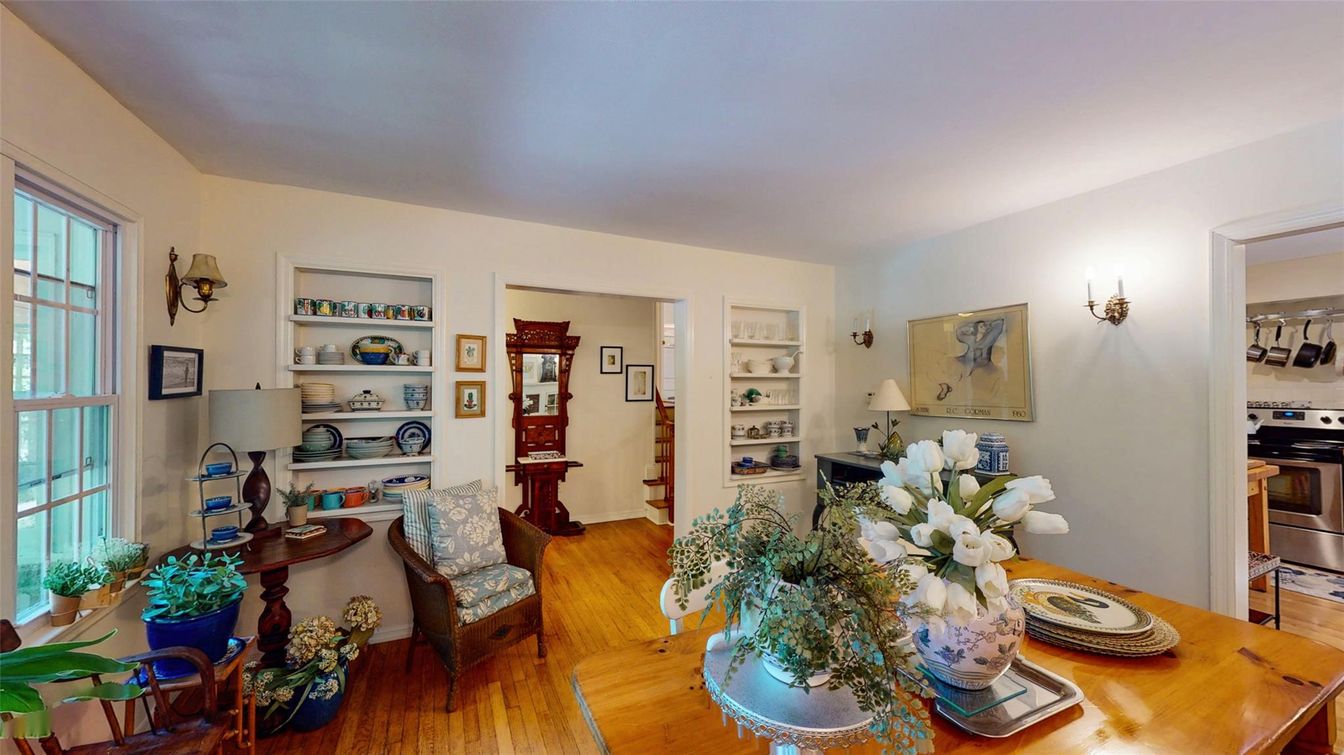 Dining room, Interior, Wood Texture Flooring