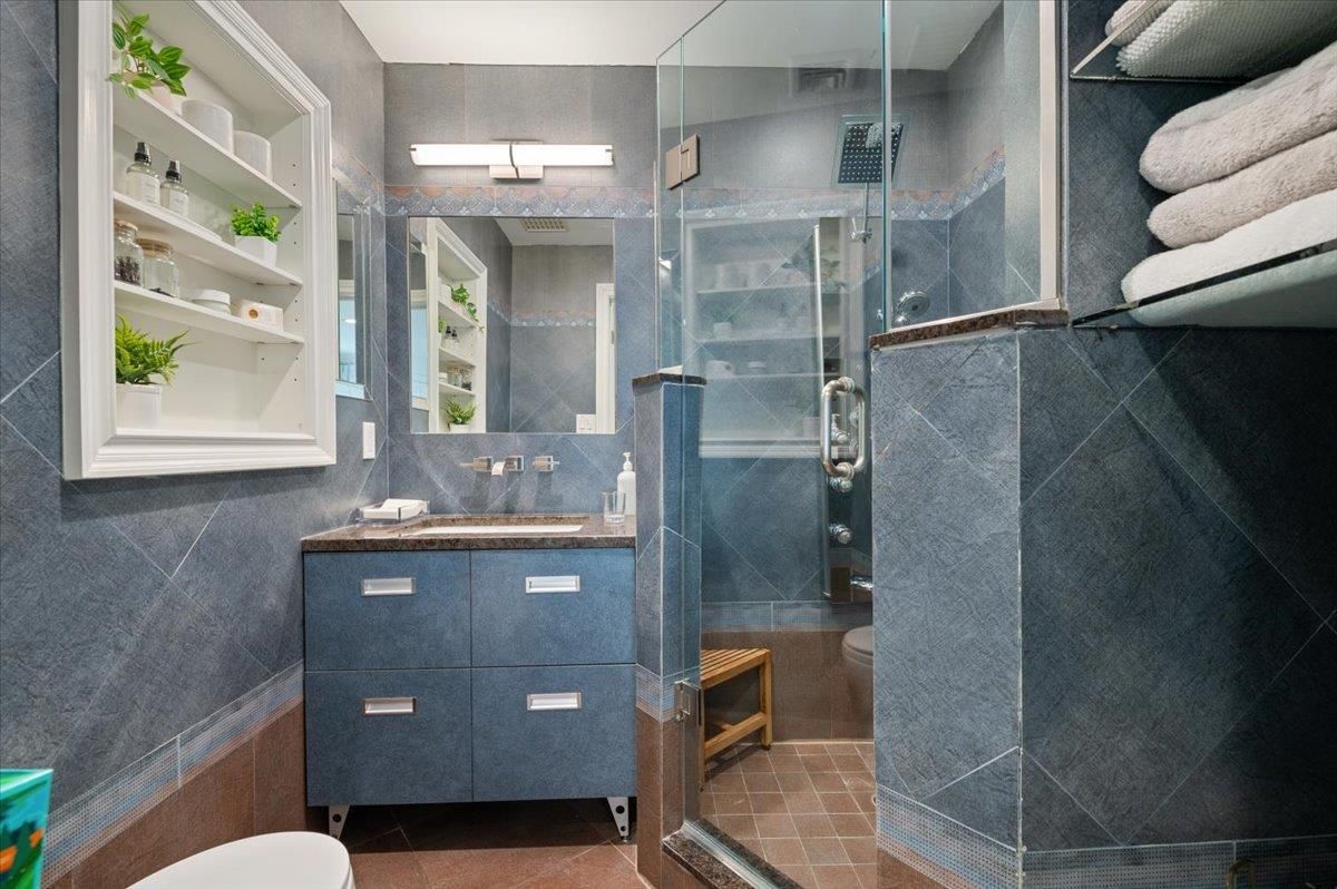 Bathroom, Glass Shower, Interior