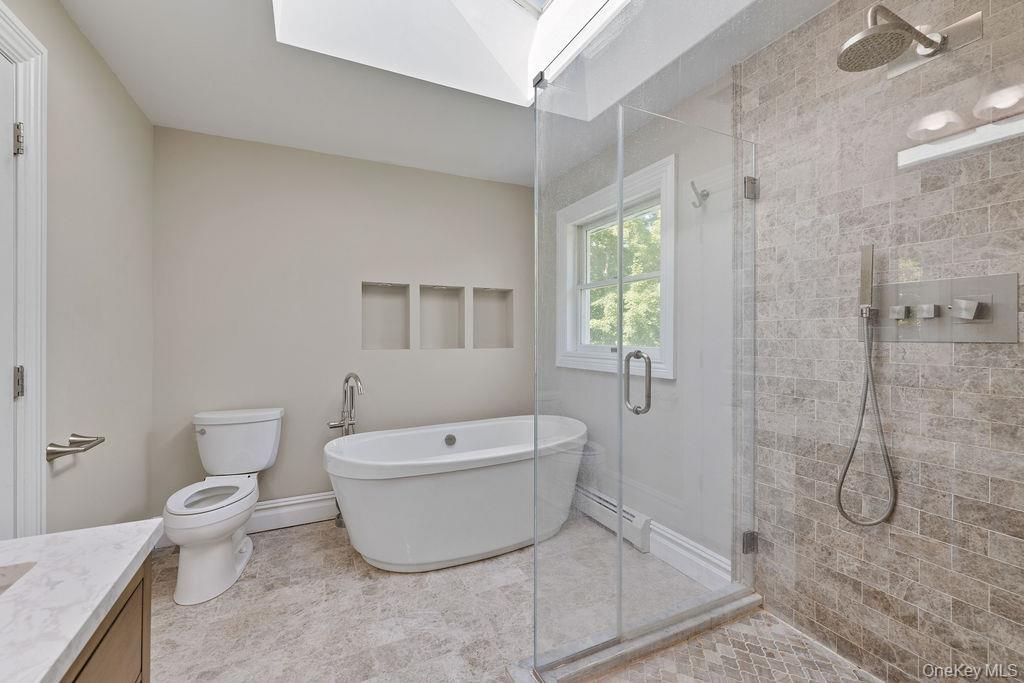 Bathroom, Free Standing Baths, Glass Shower, Interior