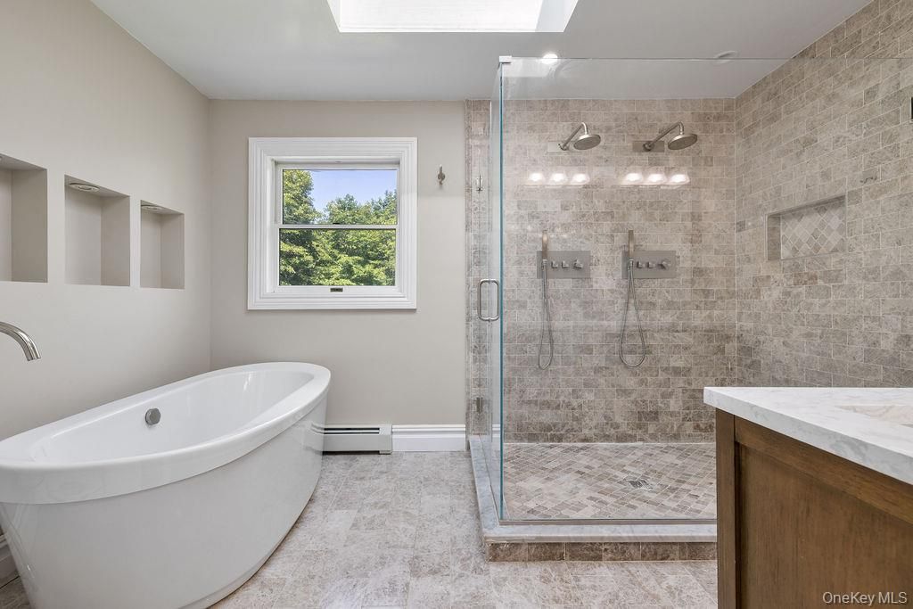 Bathroom, Free Standing Baths, Glass Shower, Interior