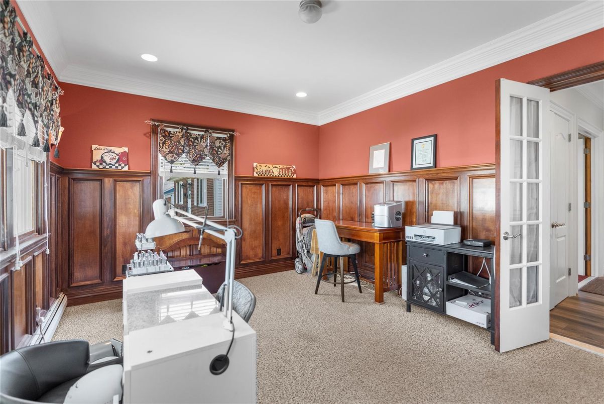 Home Office, Interior, Recessed Lighting