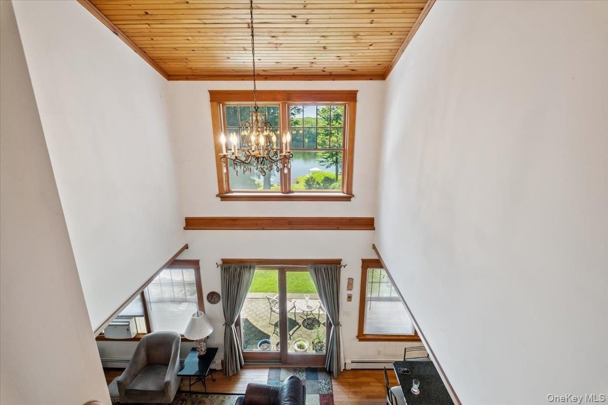 Chandelier, Interior, Wooden Ceilings, Wood Texture Flooring